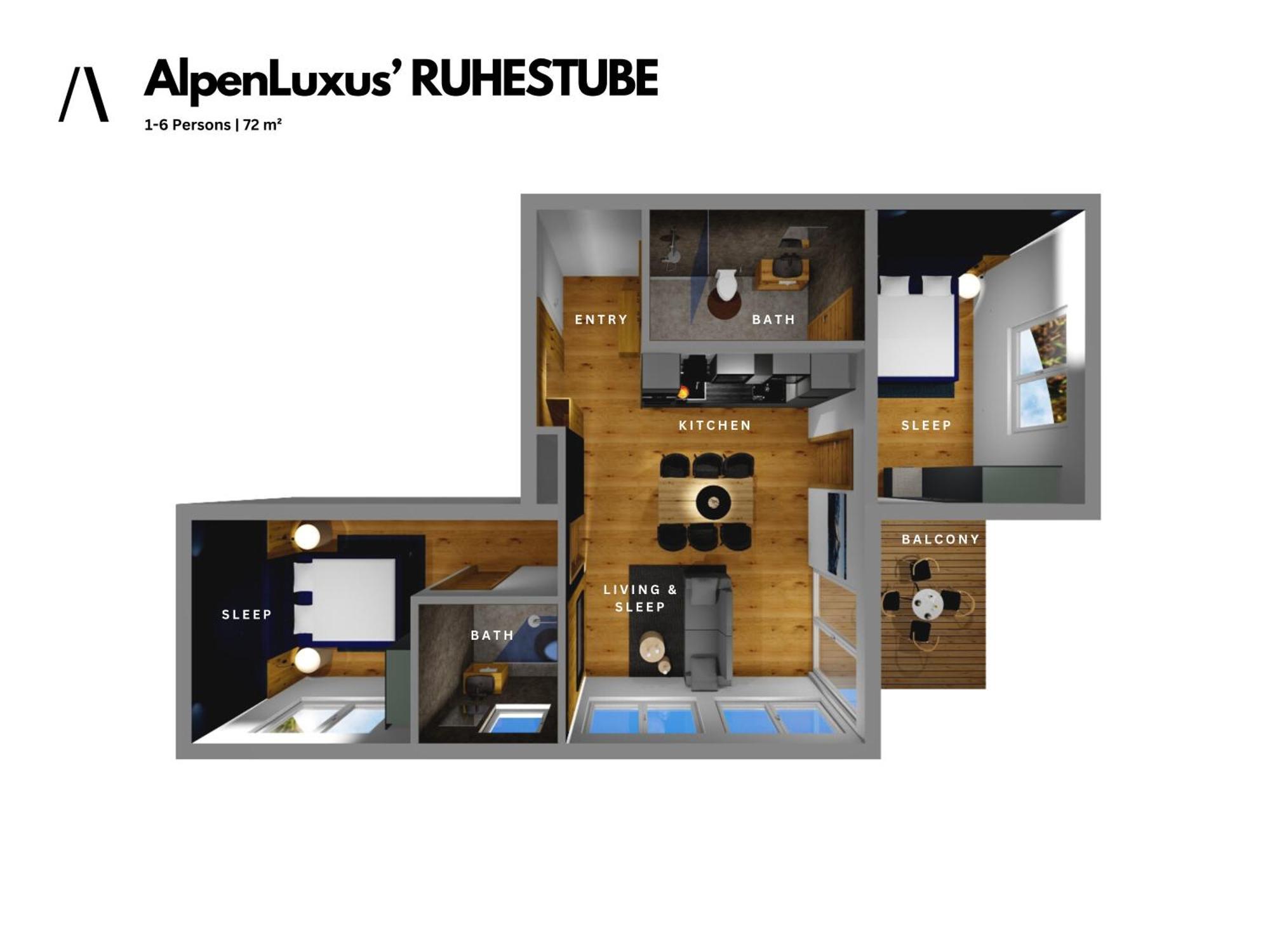 Appartement Alpenluxus Presents Ruhestube - Balcony Und Car Park Fügen